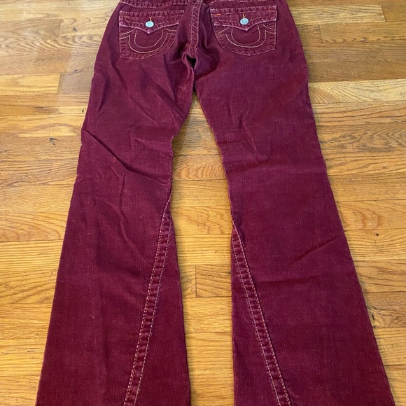 True Religion Red Cords - size 28 - Picture 8 of 11